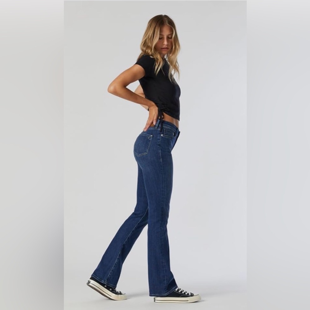 Mavi Molly High-Rise Slim Fit Women's Jeans in Dark Blue 29/30